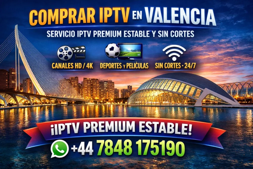 Comprar IPTV en Valencia