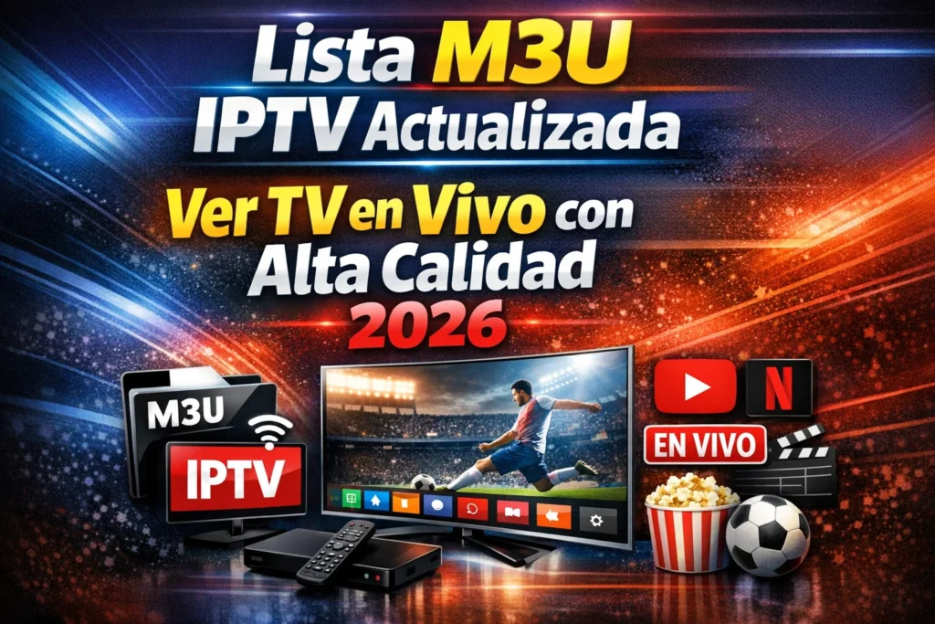 Lista M3U IPTV Actualizada
